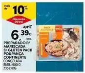 Continente Bom dia Continente - preparado p/ mariscada s/ gluten pack poupanca promoção