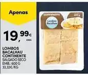 Continente Bom dia Continente - lombos bacalhau promoção