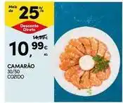 Continente Bom dia Camarão promoção