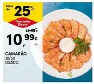 Continente Bom dia Camarão promoção