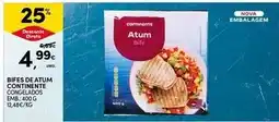 Continente Bom dia Continente - bife de atum promoção