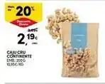 Continente Bom dia Continente - caju cru promoção