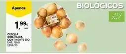 Continente Bom dia Bio - cebolla biologica continente bio promoção