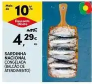 Continente Bom dia Nacional - sardinha promoção