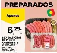 Continente Bom dia Mix - salsichas de porco continente promoção