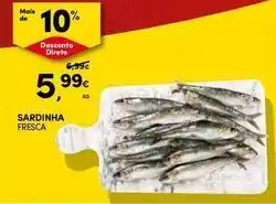 Continente Bom dia Sardinha fresca promoção