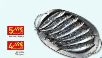 Recheio Sardinha fresca promoção