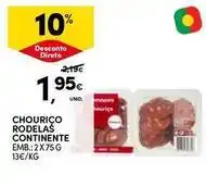 Continente Bom dia Continente - chouriço rodelas promoção
