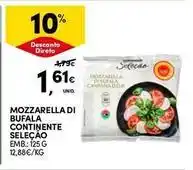 Continente Bom dia Continente - mozzarella di bufala promoção