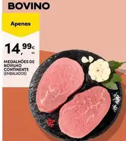 Continente Bom dia Continente - medalhoes de novilho promoção