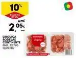 Continente Bom dia Continente - linguiça rodelàs promoção
