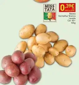 Recheio Batata vermella/branca lavada promoção