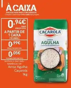 Recheio Caçarola - arroz agulha promoção