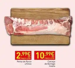 Recheio Perna de porco c/osso promoção