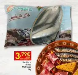 Recheio Sardinha intiera promoção