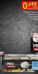 Recheio Amanhecer - pudim proteica caramelo/ chocolate promoção