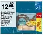 Continente Bom dia Continente - postas medias de bacalhau msc promoção