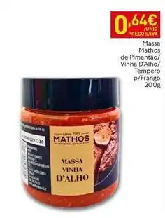 Recheio Massa vinhos promoção