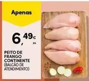 Continente Bom dia Continente - peito de frango promoção