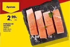 Continente Bom dia Porcao de salmao promoção