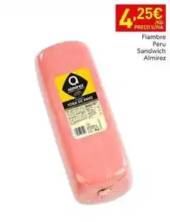 Recheio A+ - fiambre peru promoção