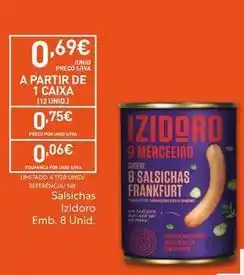 Recheio A+ - salsichas promoção