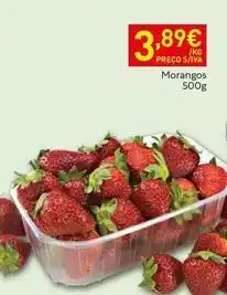 Recheio Morangos promoção