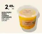 Continente Bom dia Continente - sopa feijão verde cozinha promoção