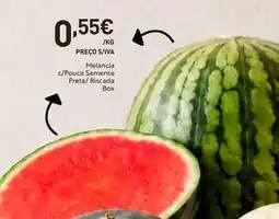 Recheio Melancia c/puca sermente preta/ riscada box promoção
