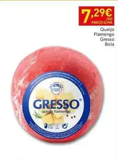 Recheio Gresso - queijo flamengo promoção