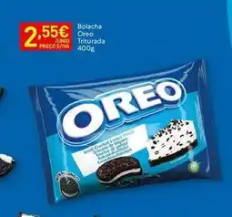 Recheio Oreo - bolacha triturada promoção