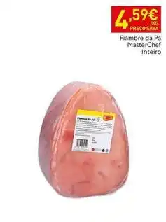 Recheio Masterchef - fiambre da pá masterchef promoção
