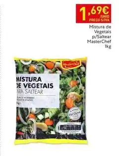 Recheio Masterchef - mistura de vegetais p/saltear promoção