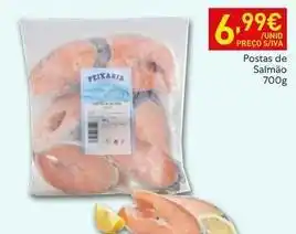 Recheio Postas de salmão promoção