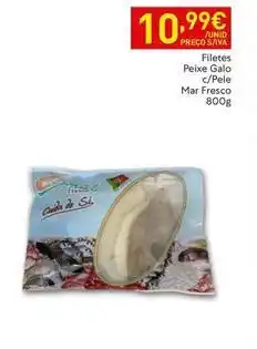 Recheio Filetes peixe galo c/pele mar fresco promoção