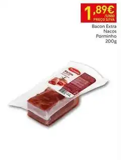 Recheio B! - bacon extra nacos promoção