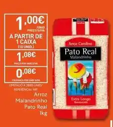 Recheio Pato real - arroz promoção