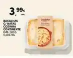 Continente Bom dia Continente - bacalhau c/natas cozinha promoção