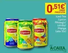 Recheio Lipton - iced tea pêssego/limao/manga promoção