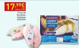 Recheio Gelpeixe - ovas de bacalhau gelpeixe promoção