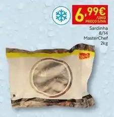 Recheio Masterchef - sardinha 8/14 promoção