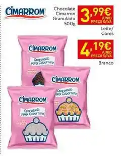 Recheio Chocolate granulado promoção