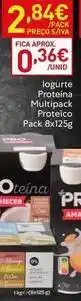 Recheio Iogurte proteina multipack proteico promoção