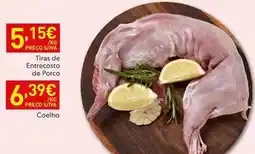 Recheio Tiras de entrecosto de porco promoção
