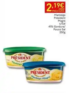 Recheio Président - manteiga promoção
