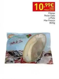 Recheio Aqui é fresco - filetes peixe galo c/pele mar fresco promoção