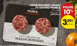 Pingo Doce Hambúrgueres smash de bovino pujol's promoção