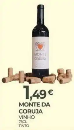 Miranda Supermercados monte da coruja vinho tinto promoção
