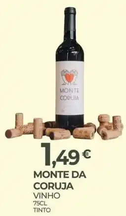 Miranda Supermercados monte da coruja vinho tinto promoção