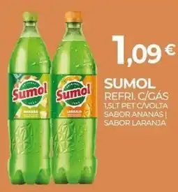 Miranda Supermercados Sumol refri c/gás sabor ananás | sabor laranja promoção